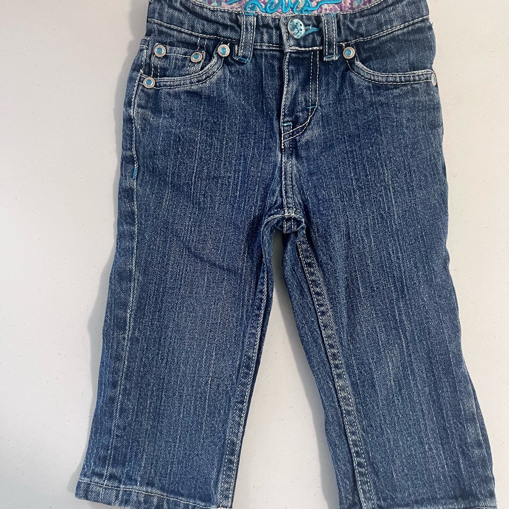 Y2K Levi's Kids Capri Jeans